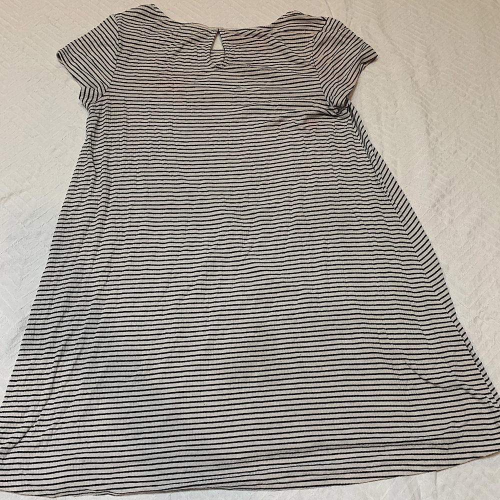 striped tshirt dress